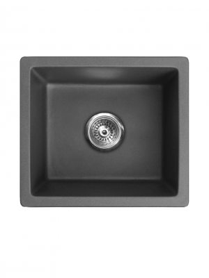 Vertu-T Undermount Graphite NuGranite Bar Sink